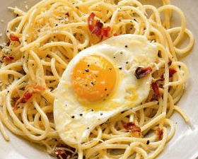 Spaghetti con le uova