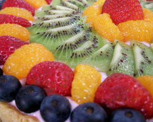 Crostata di ricotta con frutta fresca